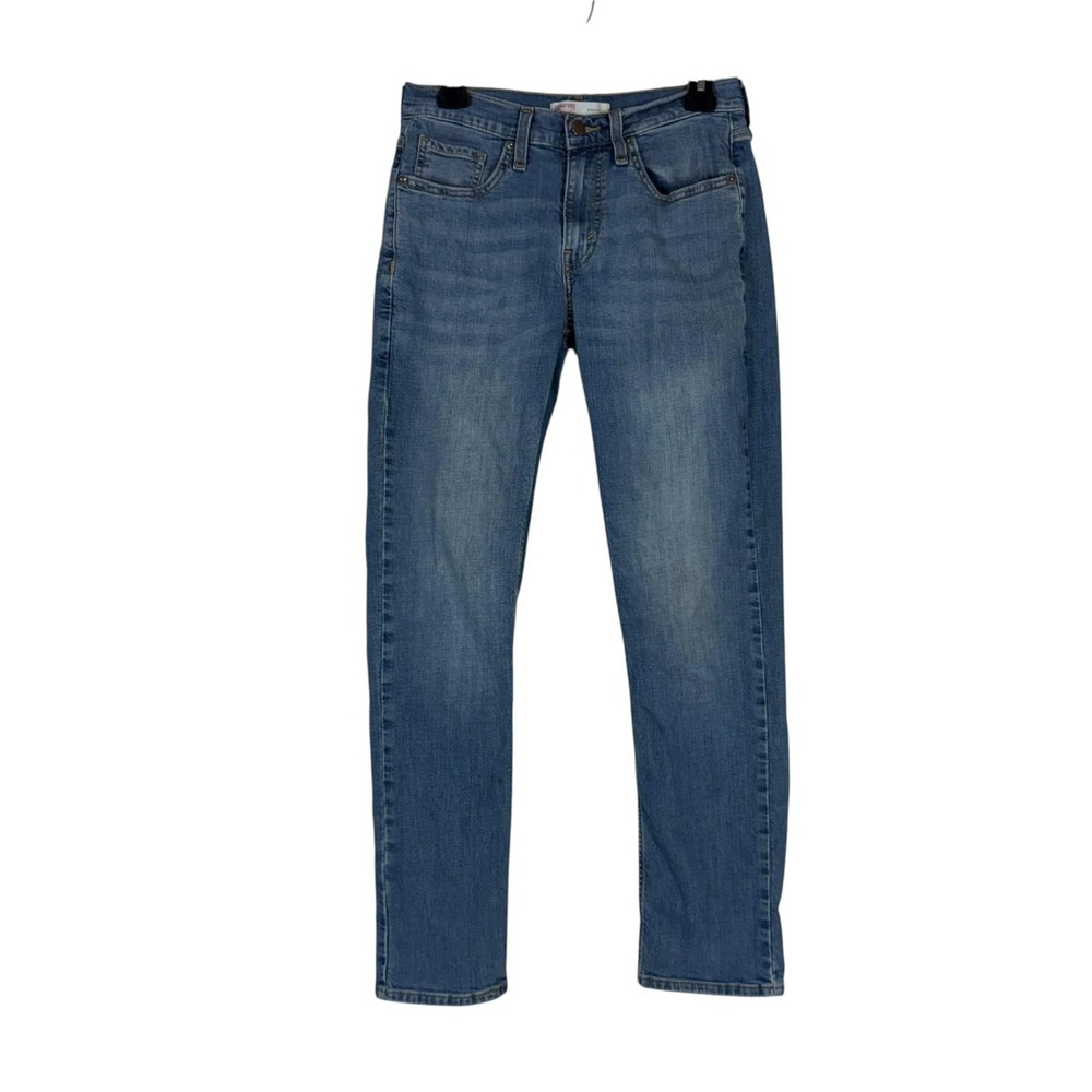 Signature By Levi Strauss Jeans Mens 29x30 Blue Wash Straight Stretch Denim